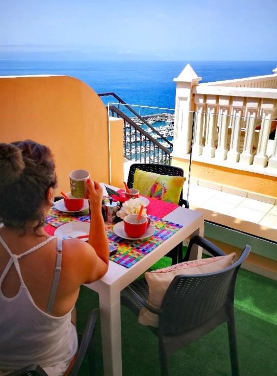 Vivienda Vacacional Sunset Los Gigantes Santiago Del Teide Luaran gambar